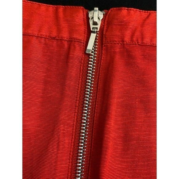 Style Stalker Womens Solid Red Mini Assymetrical Skirt Xs - Picture 4 of 6